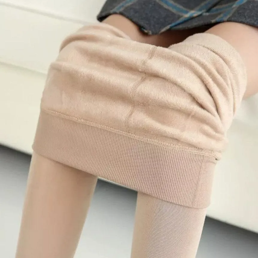 6-Pack: Women’s Extra Fleece Leggings High Waist