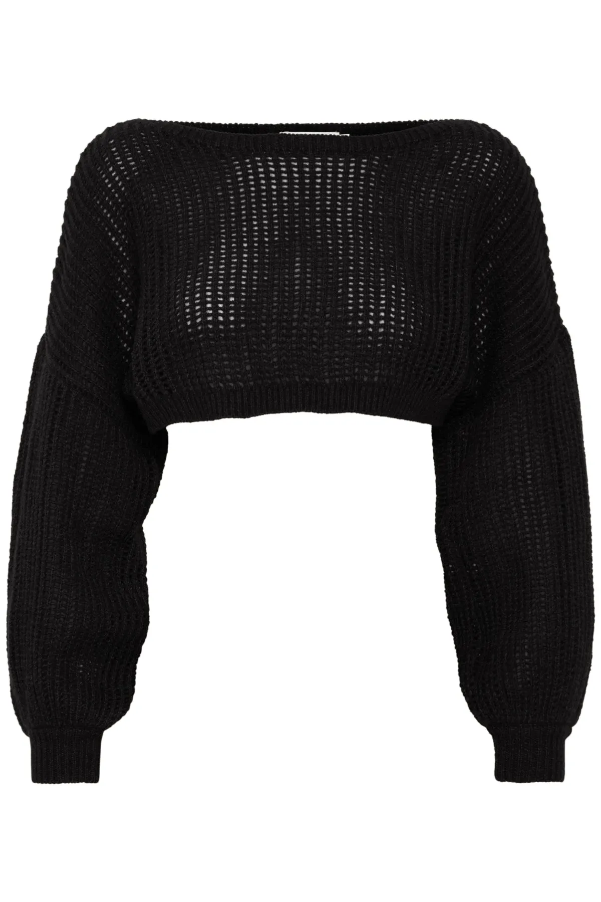 Ahikke Cropped Jumper Black