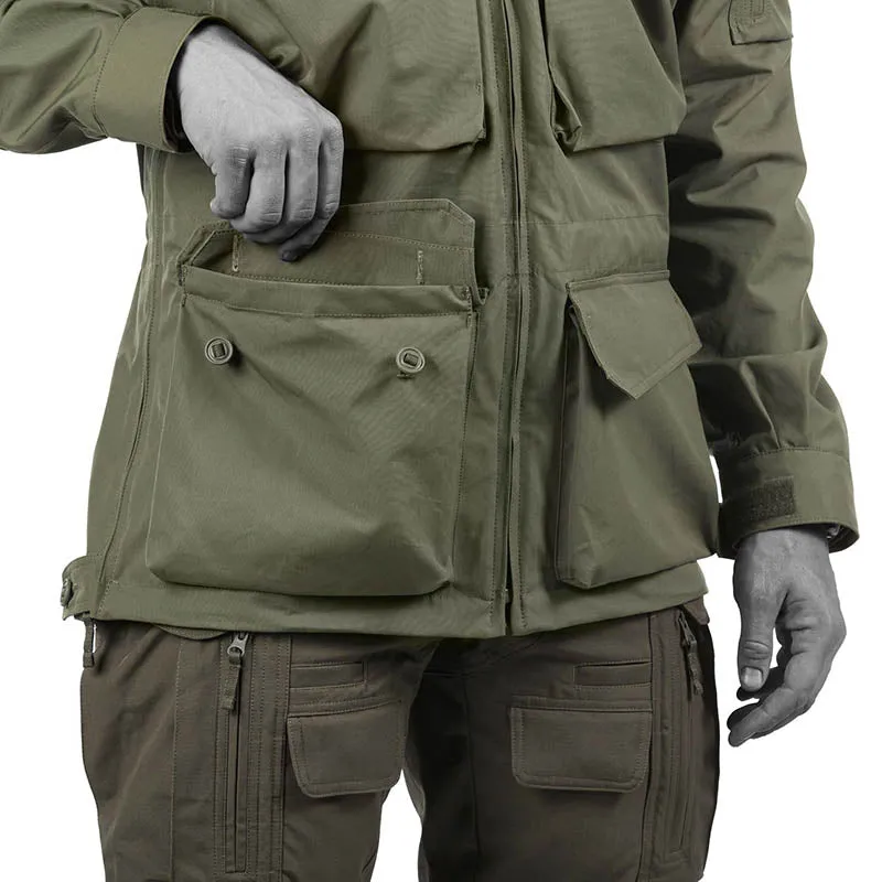 Army Green Big Pockets Bomber Jacket M2 Parka Men Tactical Hoodie Coats