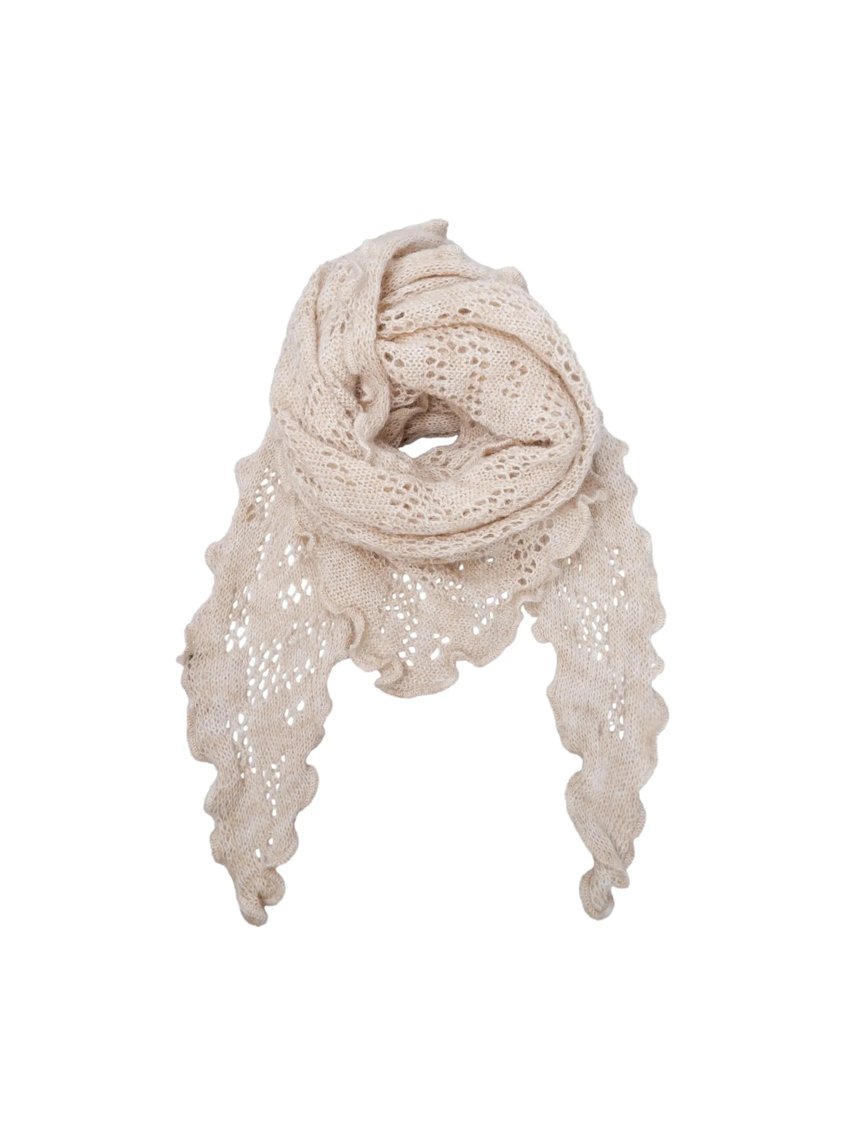 BCCAMILLE winter scarf - Natural