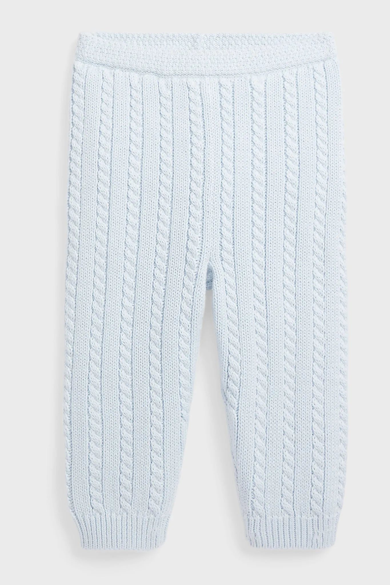 Beryl Blue Organic Cotton Sweater Pant