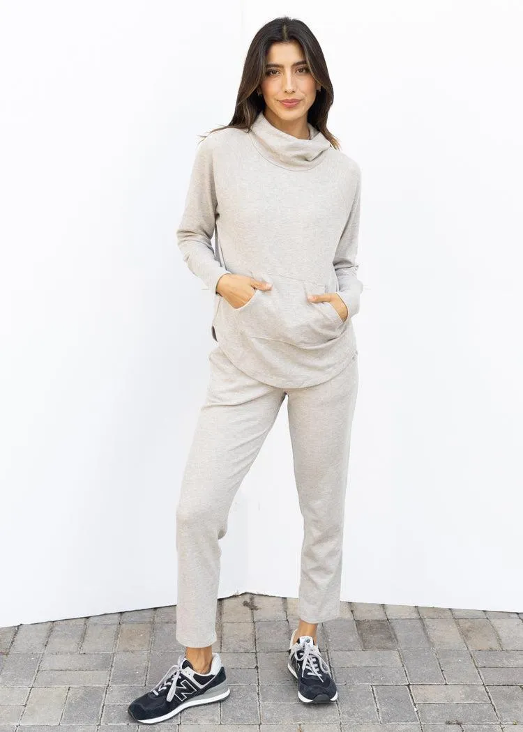 Bobi Funnel Neck Pullover