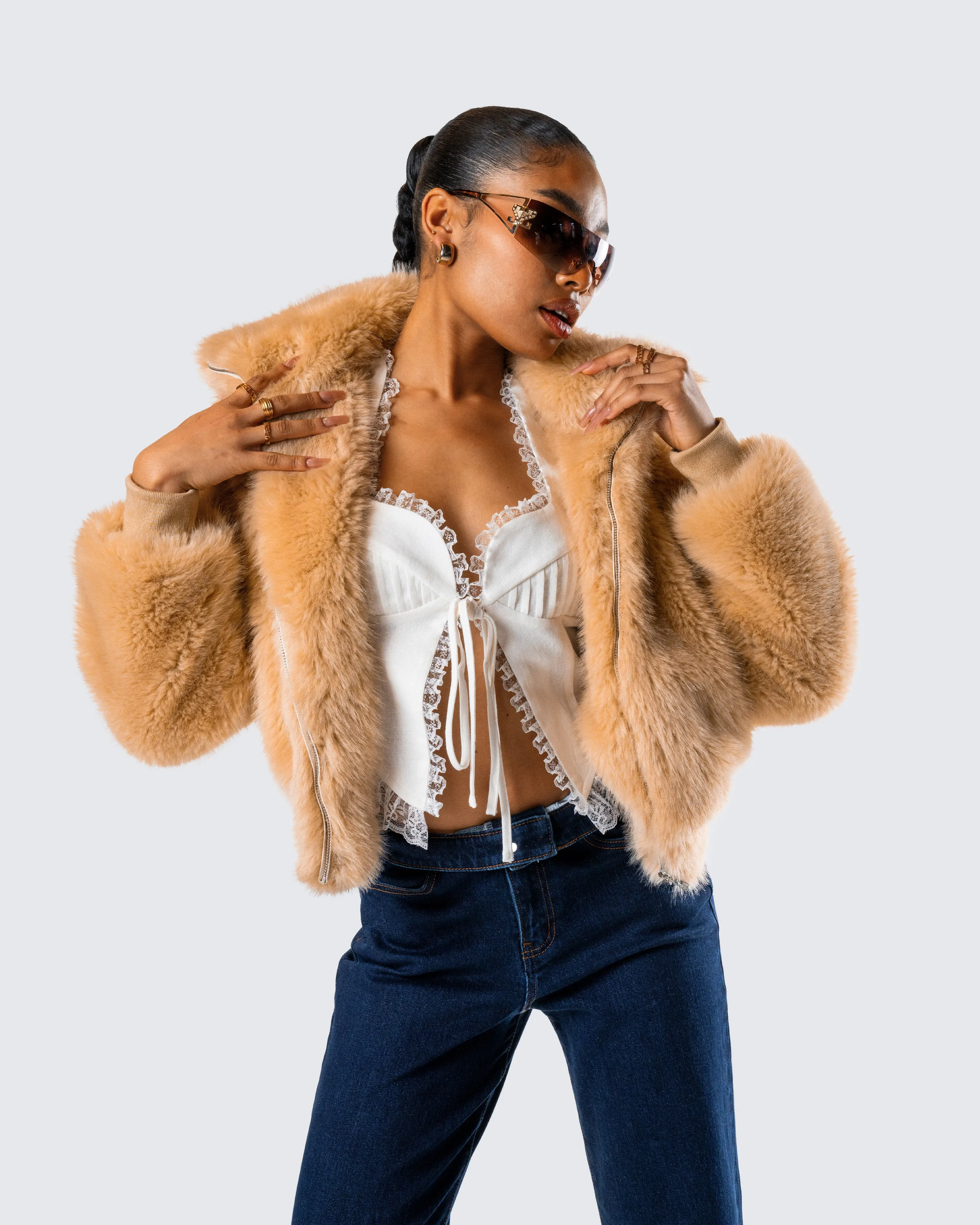 Briar Faux Fur Set