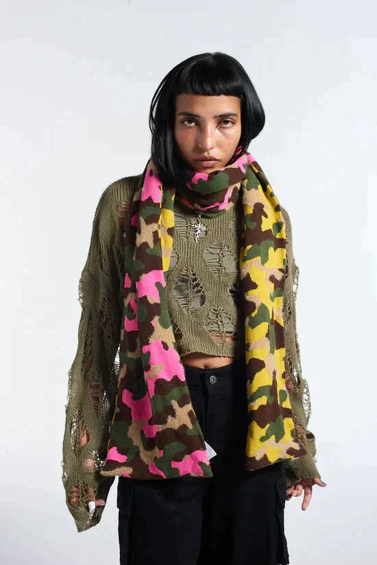 CAMO SCARF