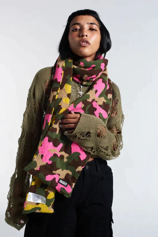 CAMO SCARF