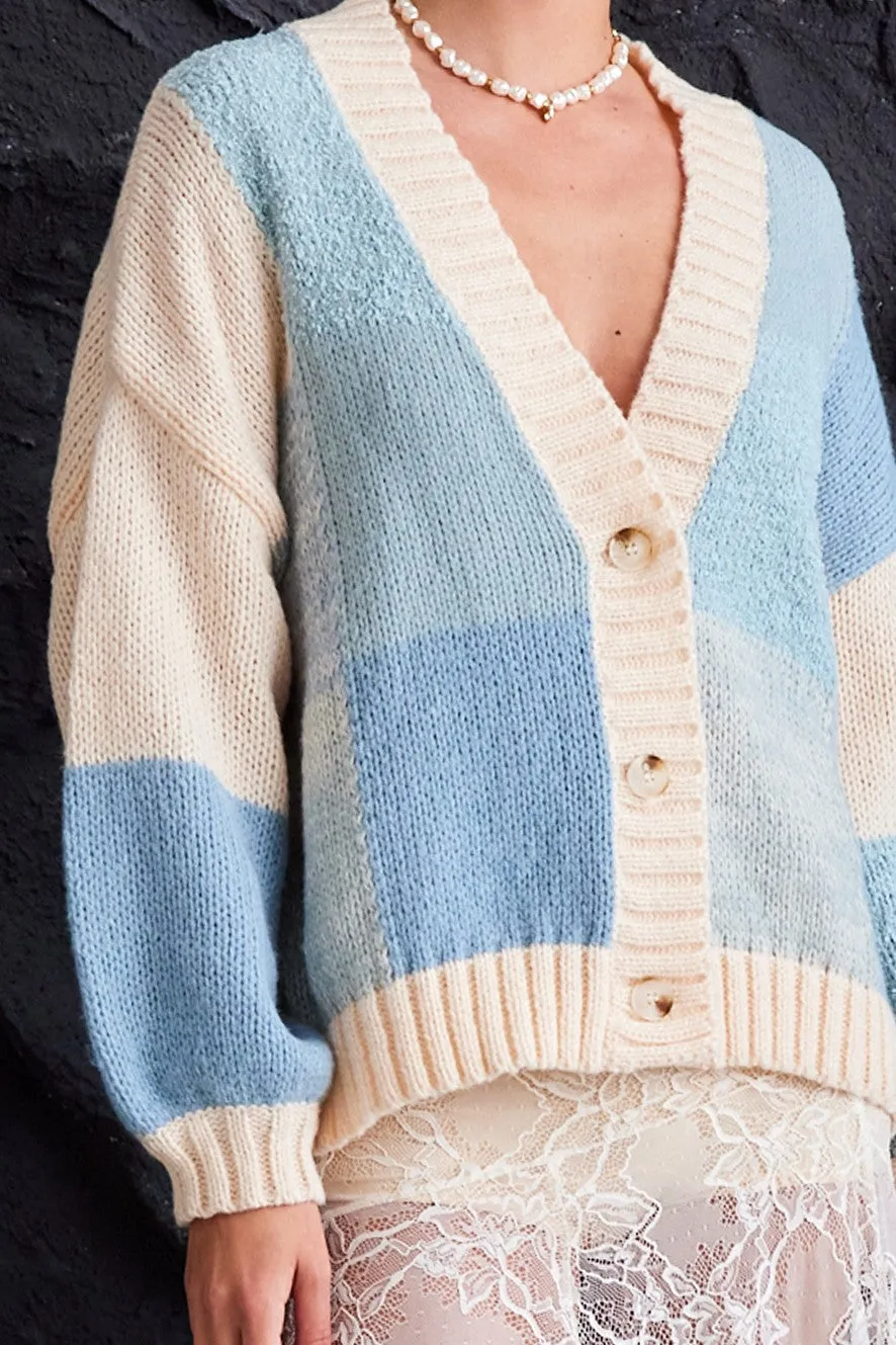 Cardi Blue Sweater