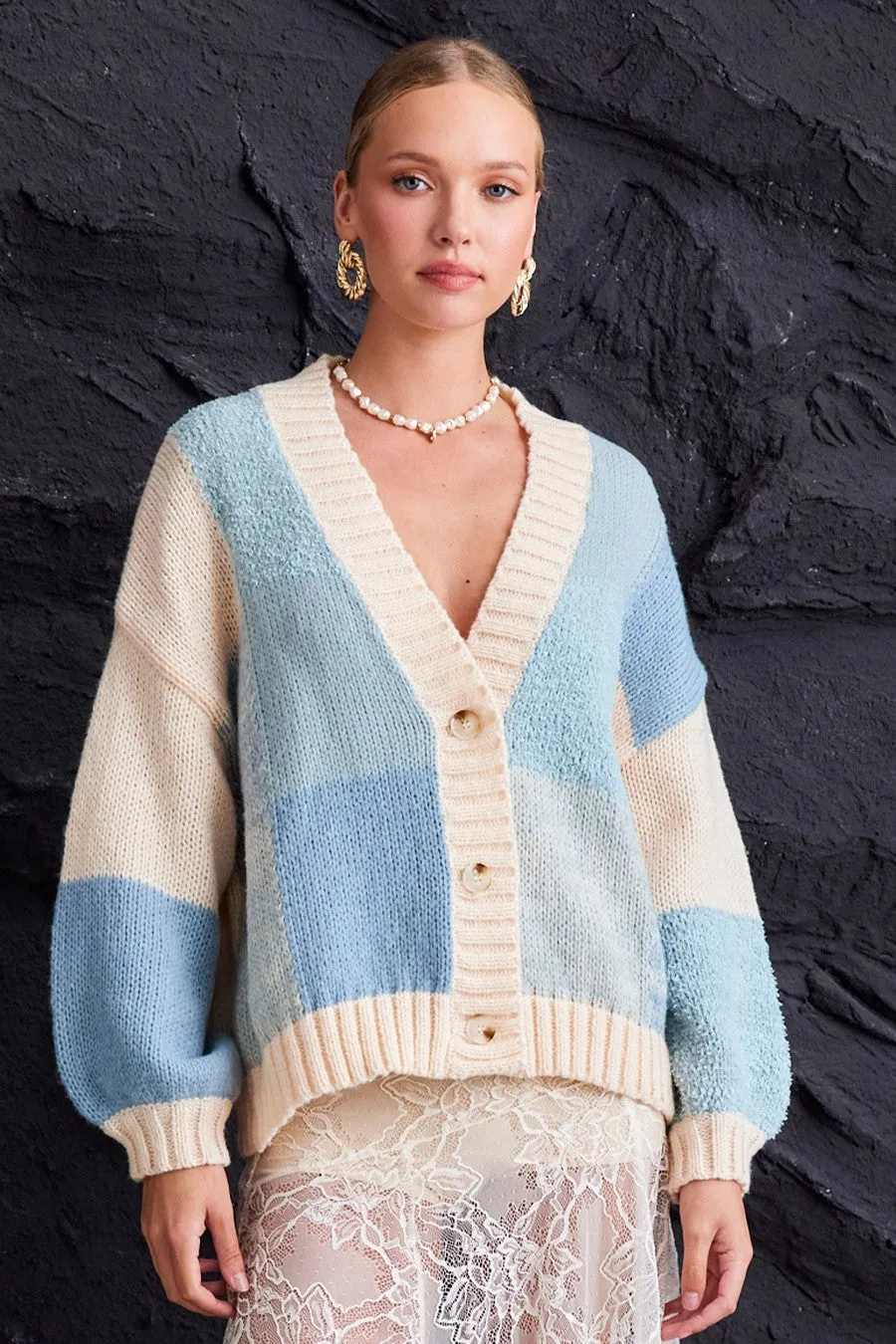 Cardi Blue Sweater