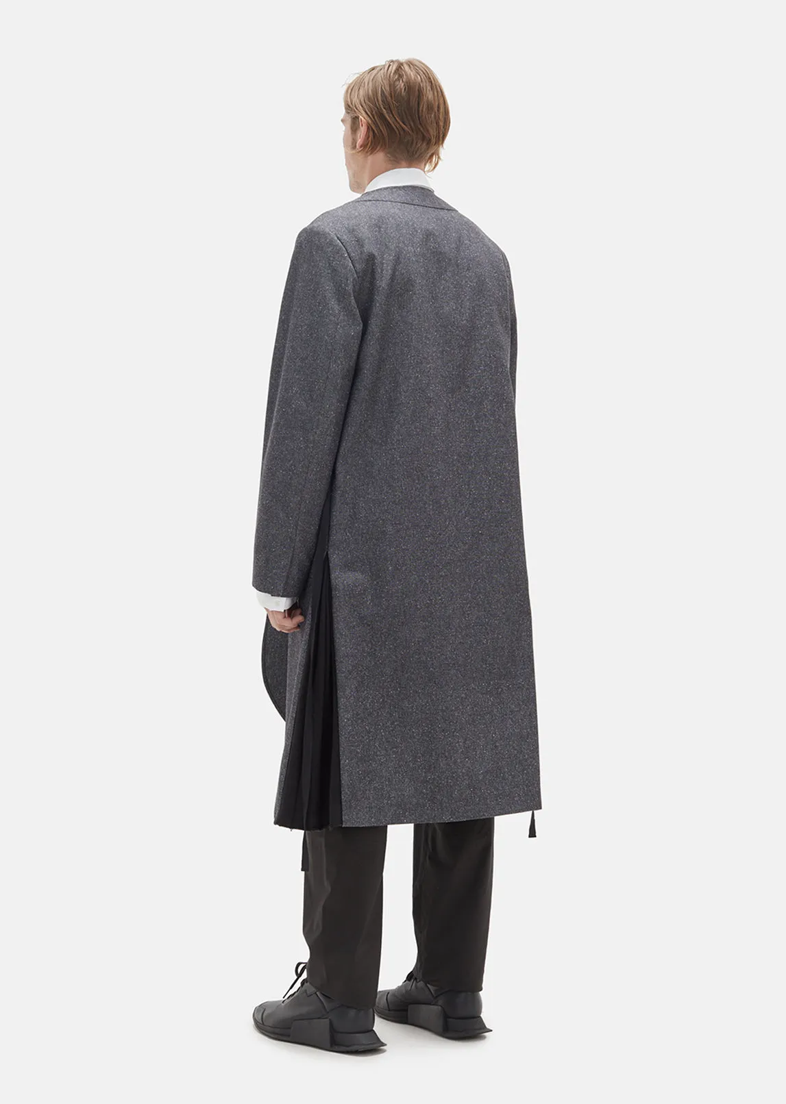 Cotton Tweed Overcoat