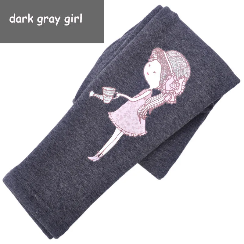 CozyChic Fleece Girls' Winter Leggings