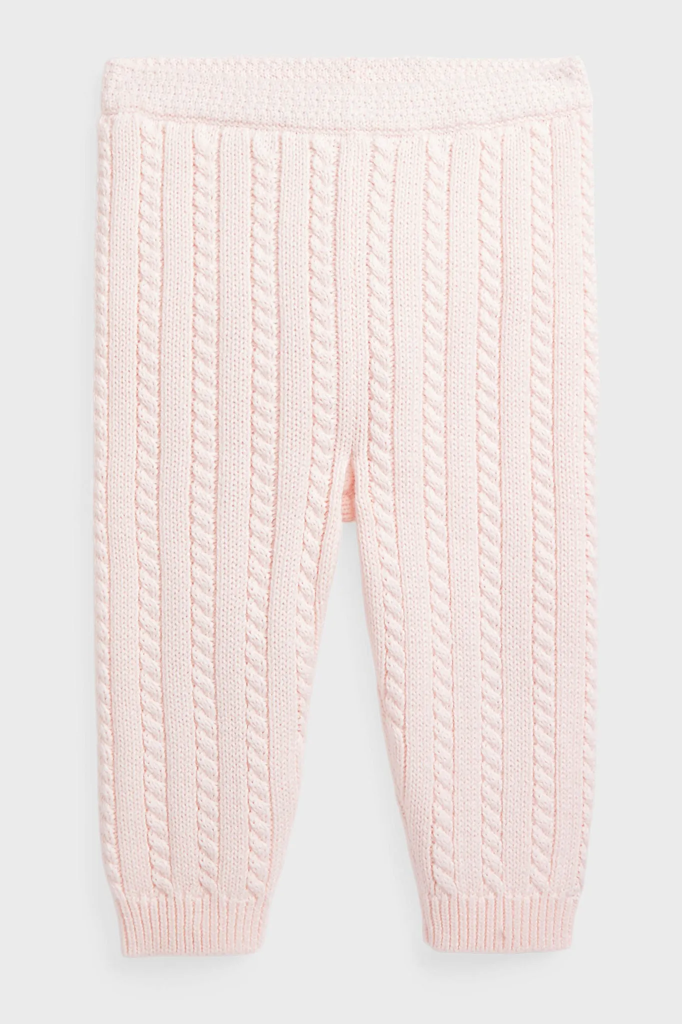 Delicate Pink Organic Cotton Sweater Pant