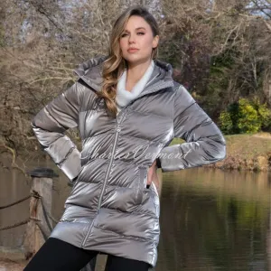 Dolcezza Padded Coat - Style 72810 (Taupe)