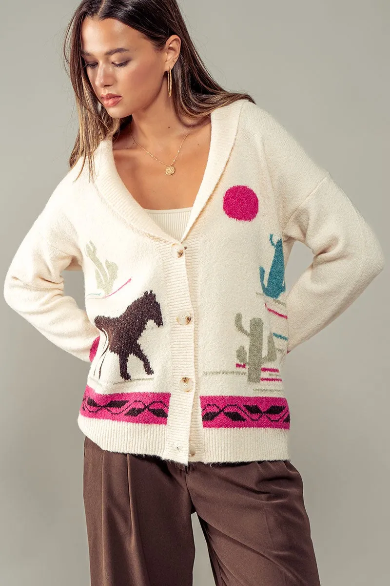 Down in the Desert Cardigan