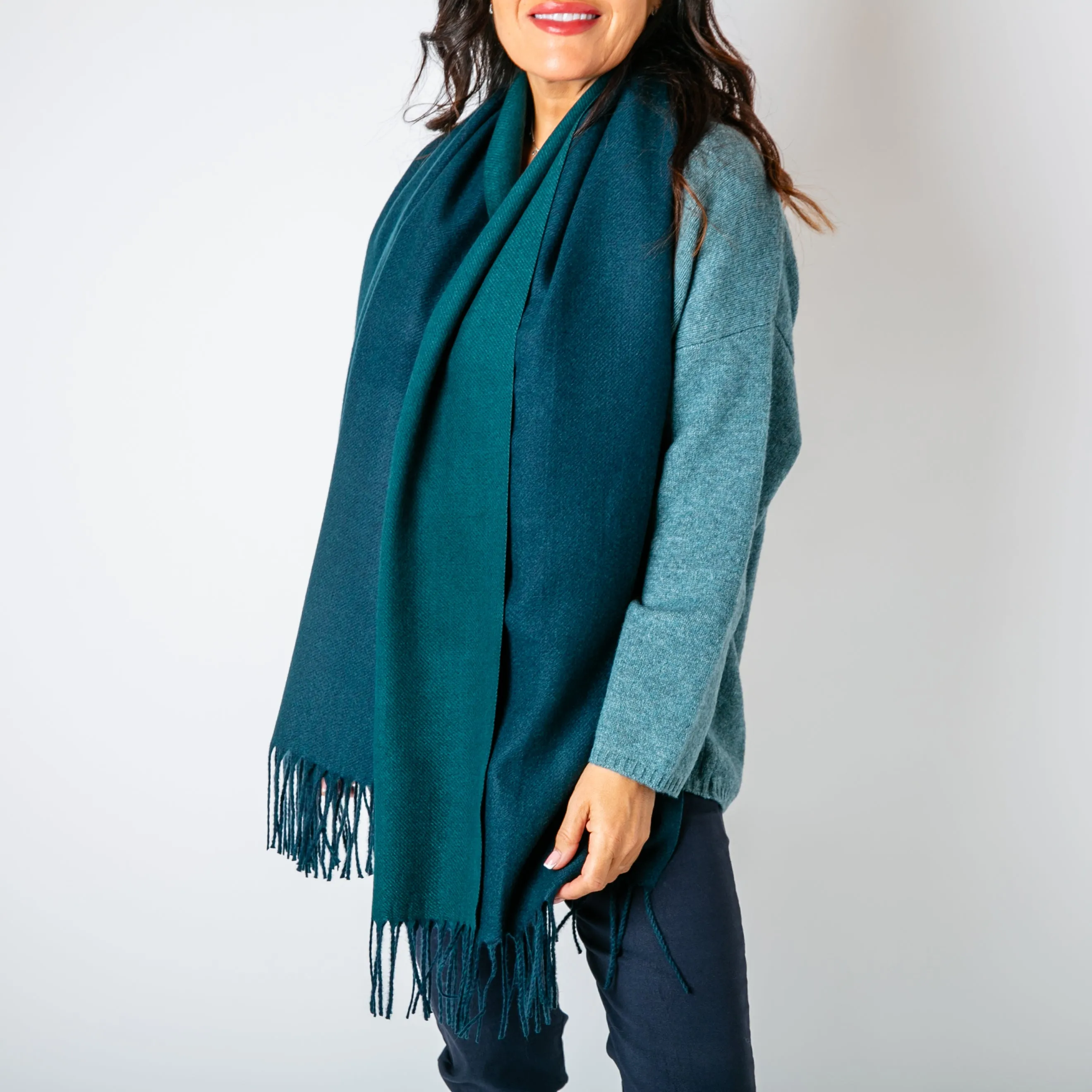 Eva Two-Tone Scarf