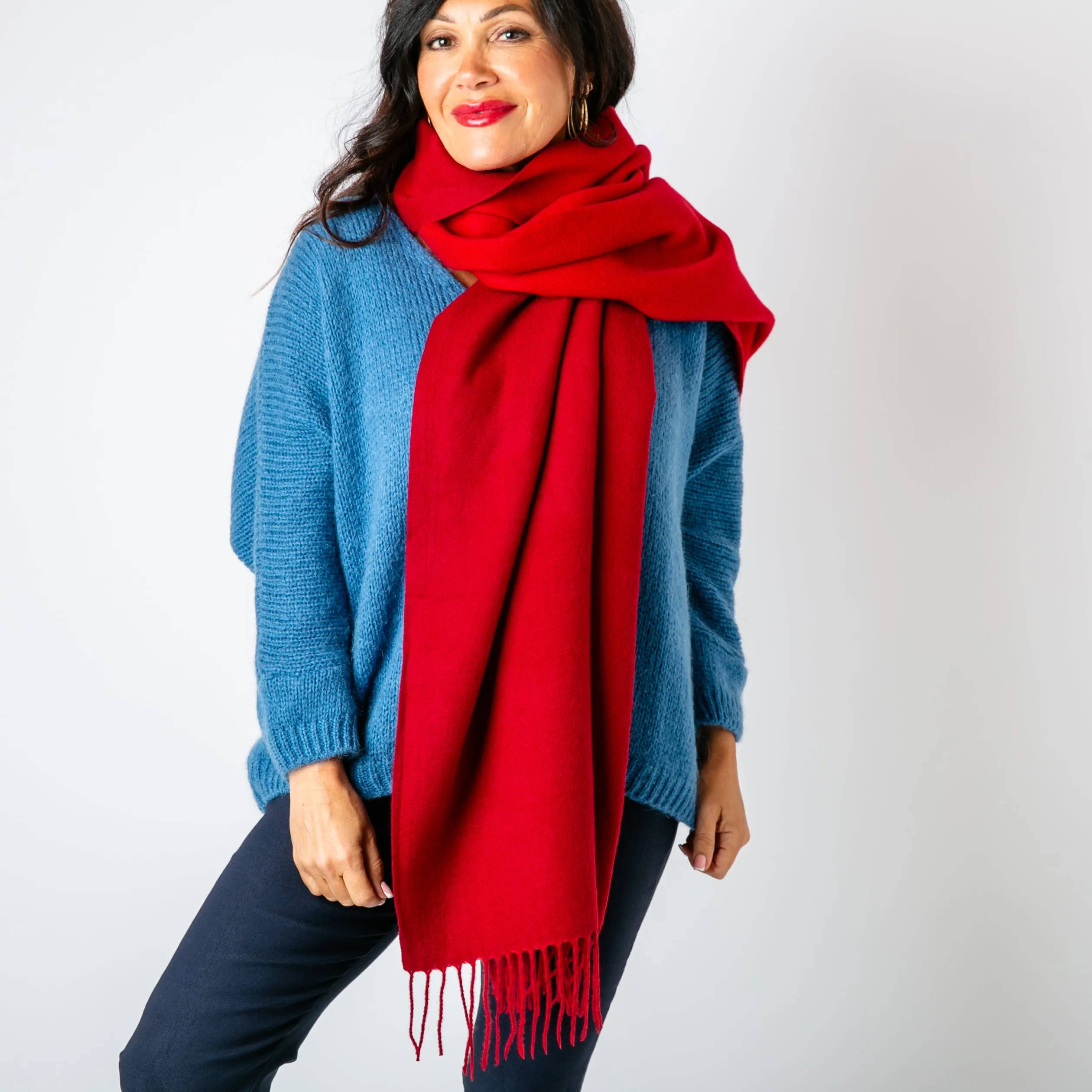 Eva Two-Tone Scarf