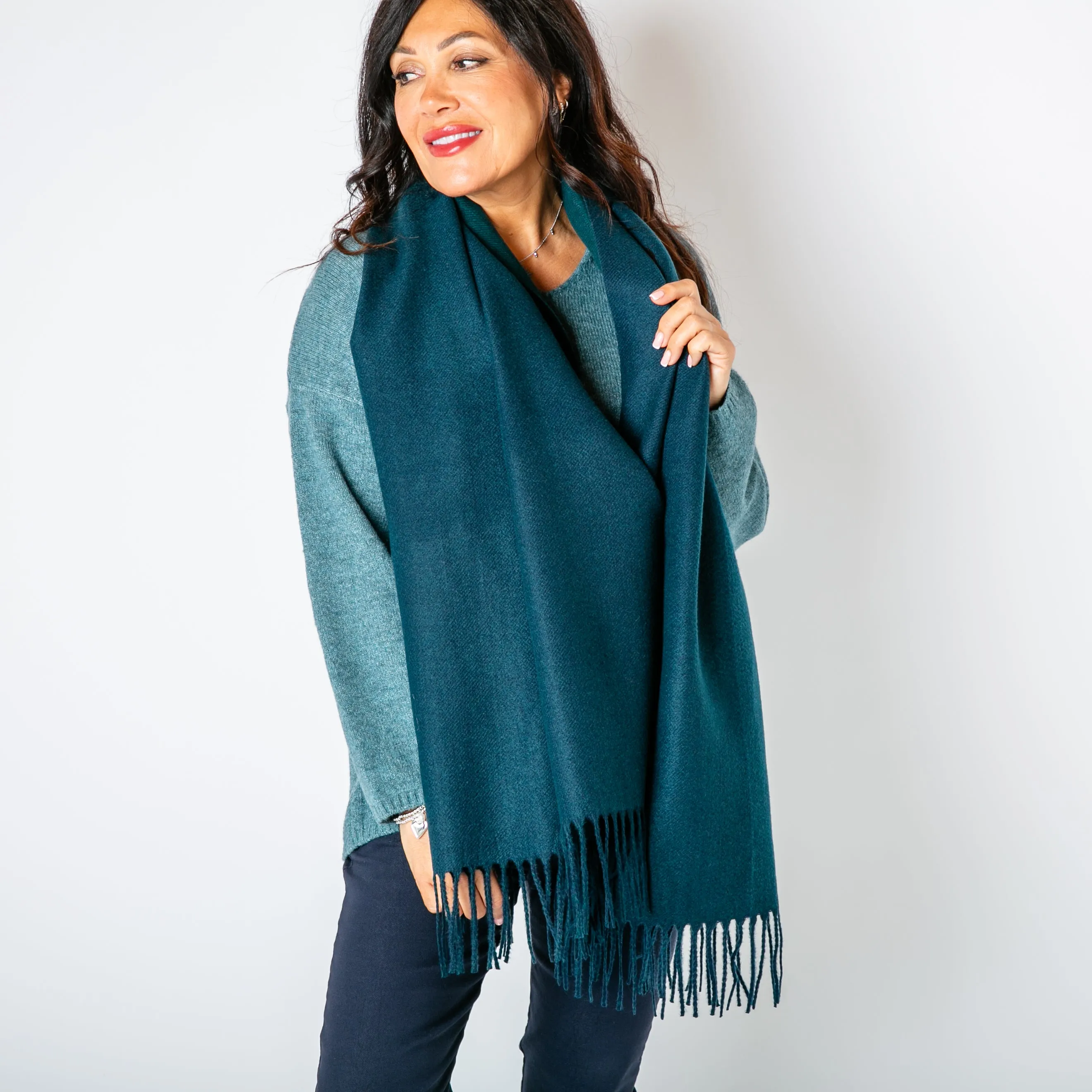 Eva Two-Tone Scarf