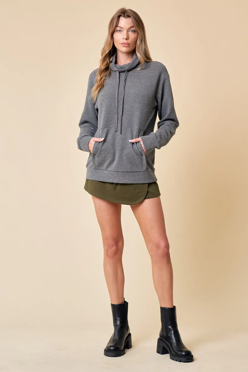 Finding Hope Funnel Neck Pullover