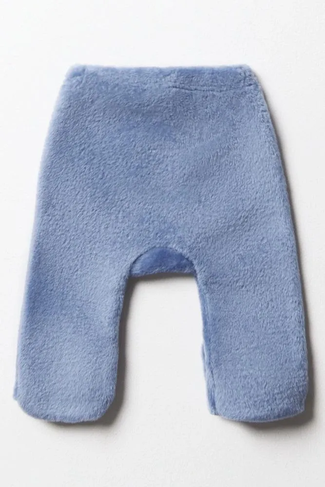 Fleece Leggings Blue