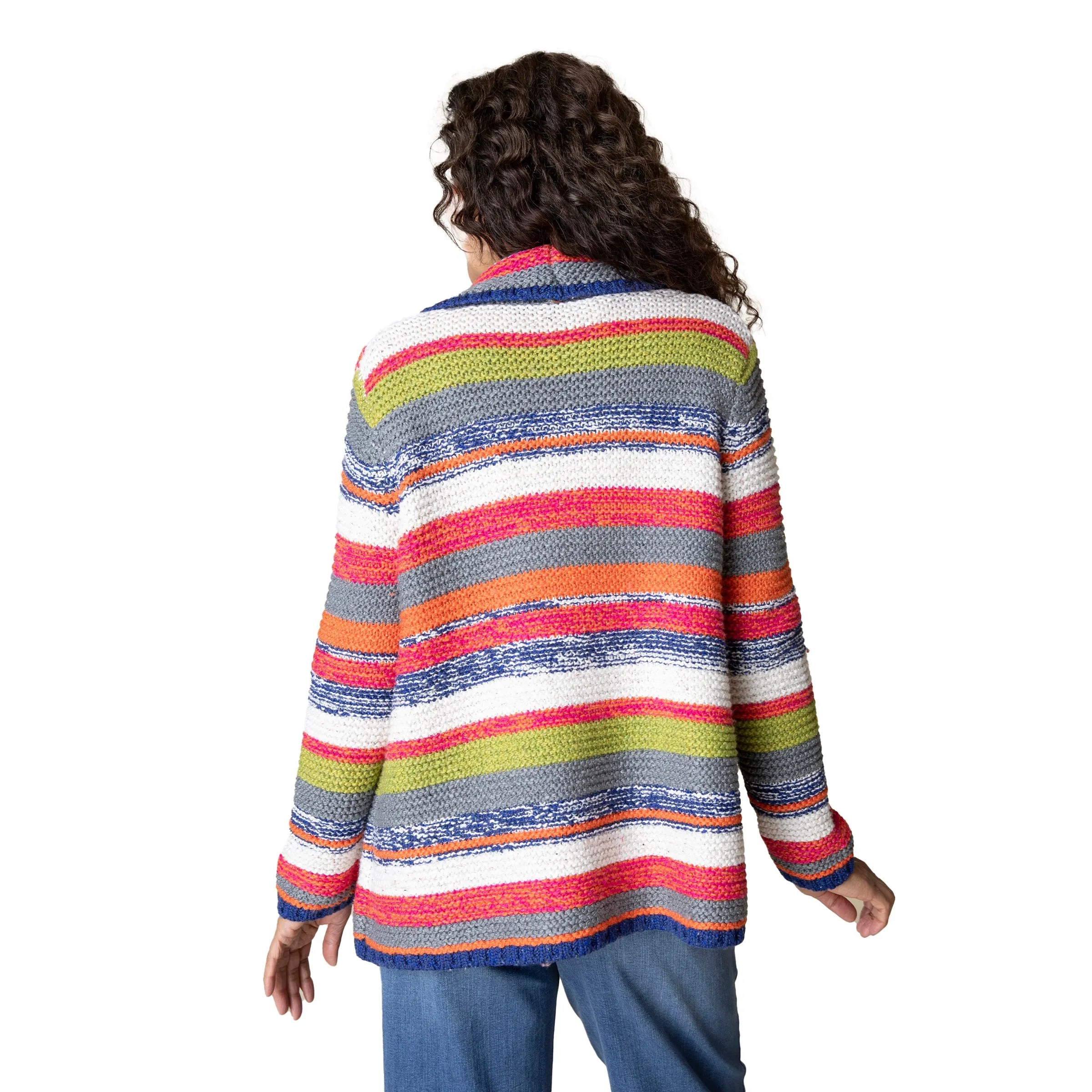 Habitat Multi Stripe Pocket Cardigan - 89309