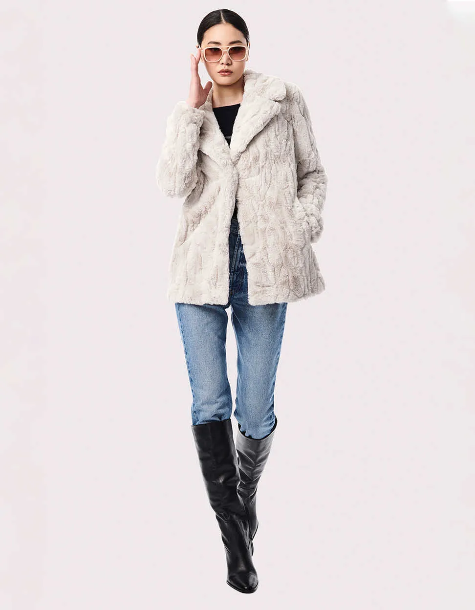 Hygge Chic Vegan Fur Jacket