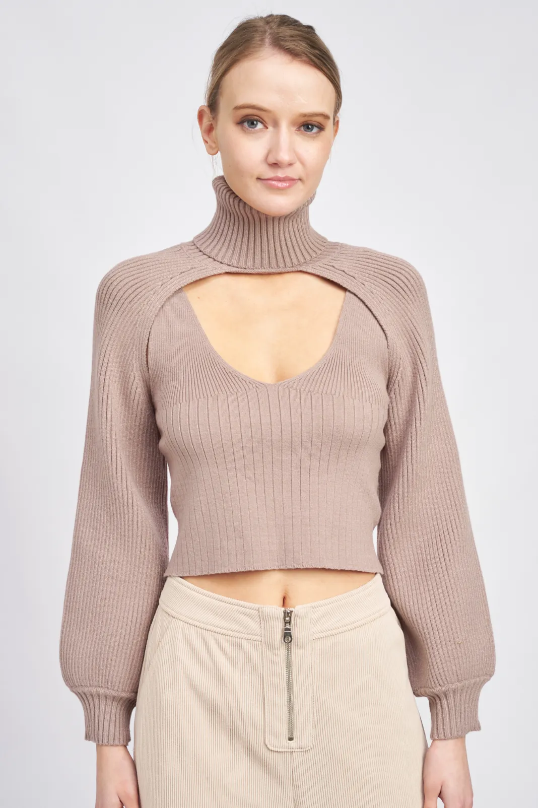 Knit Tank Bolero Set