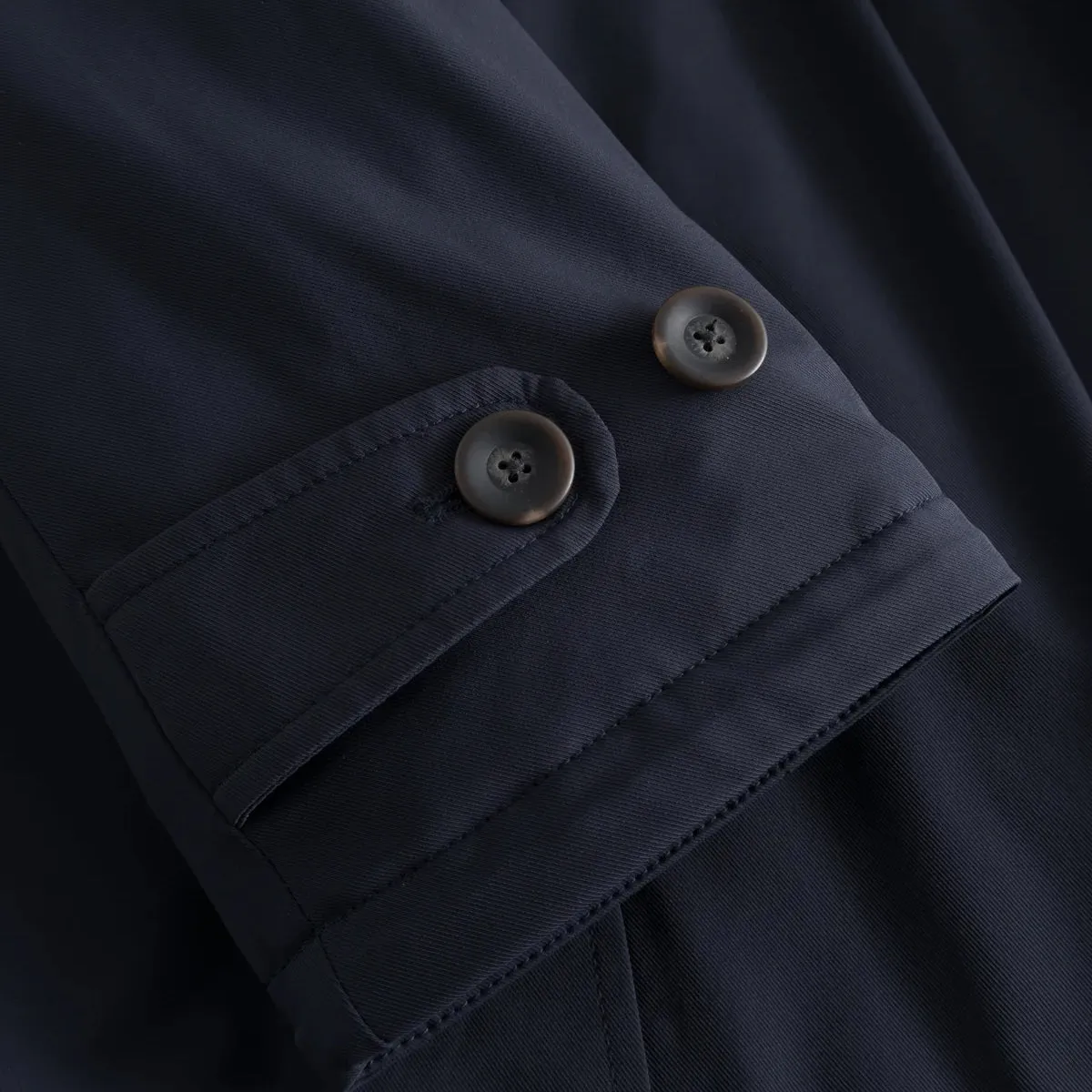 Malcolm Padded Mac Coat 2.0 - Navy