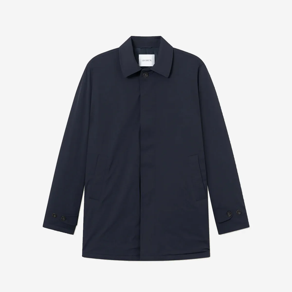 Malcolm Padded Mac Coat 2.0 - Navy