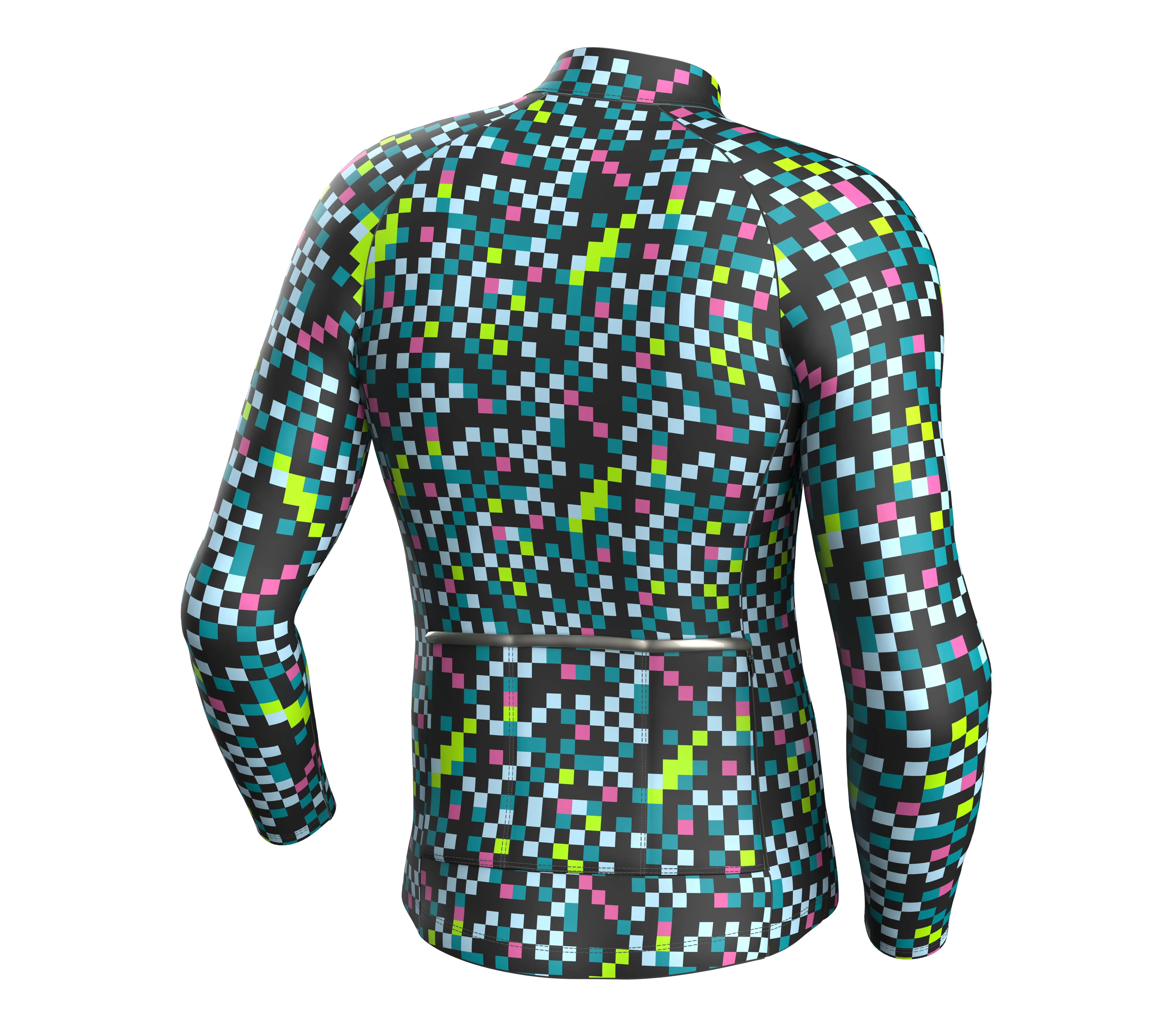 Men Cubes Cycling Thermal Jacket