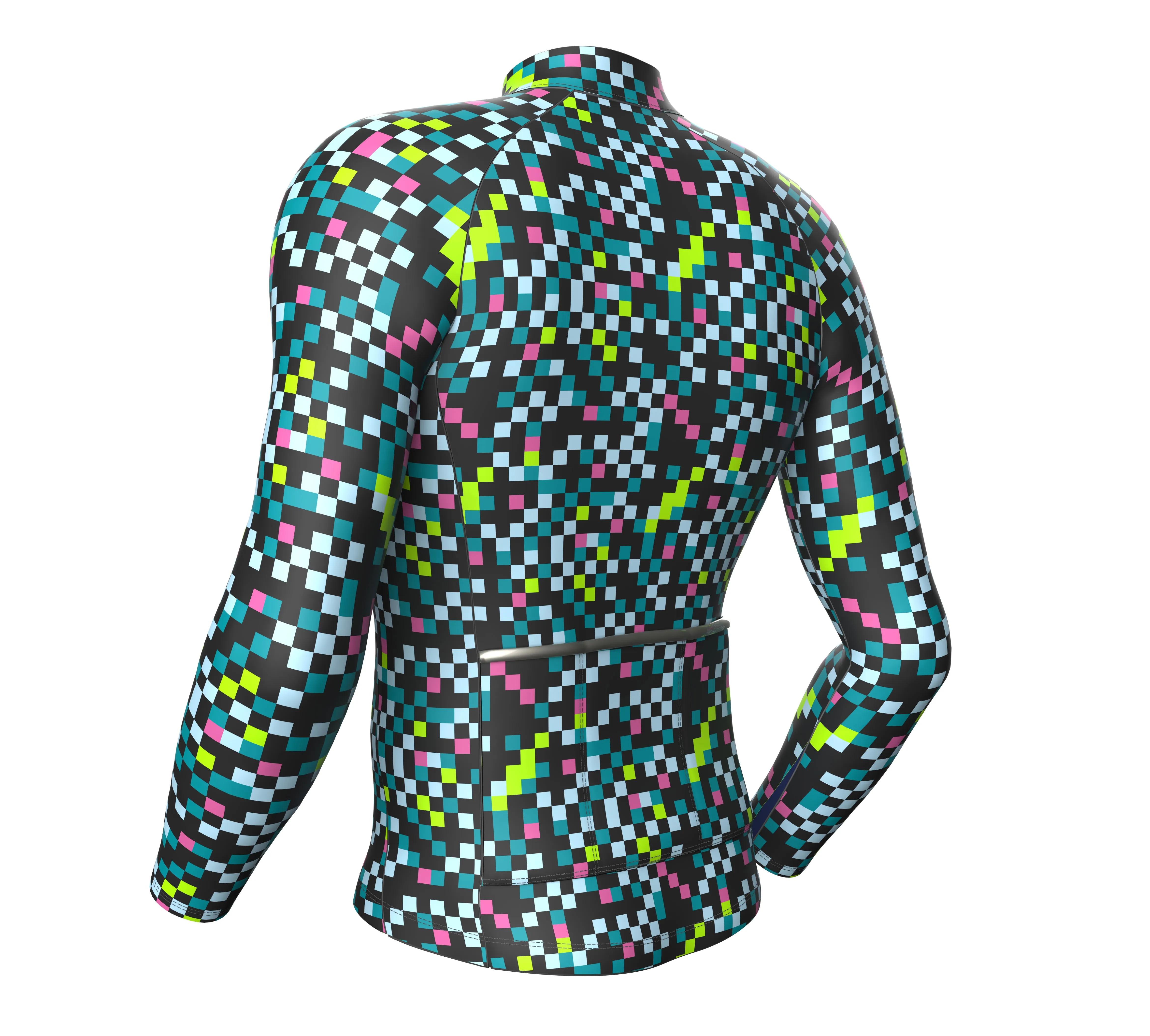 Men Cubes Cycling Thermal Jacket