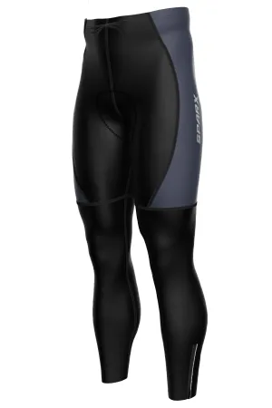 Men Gray Cycling Tights