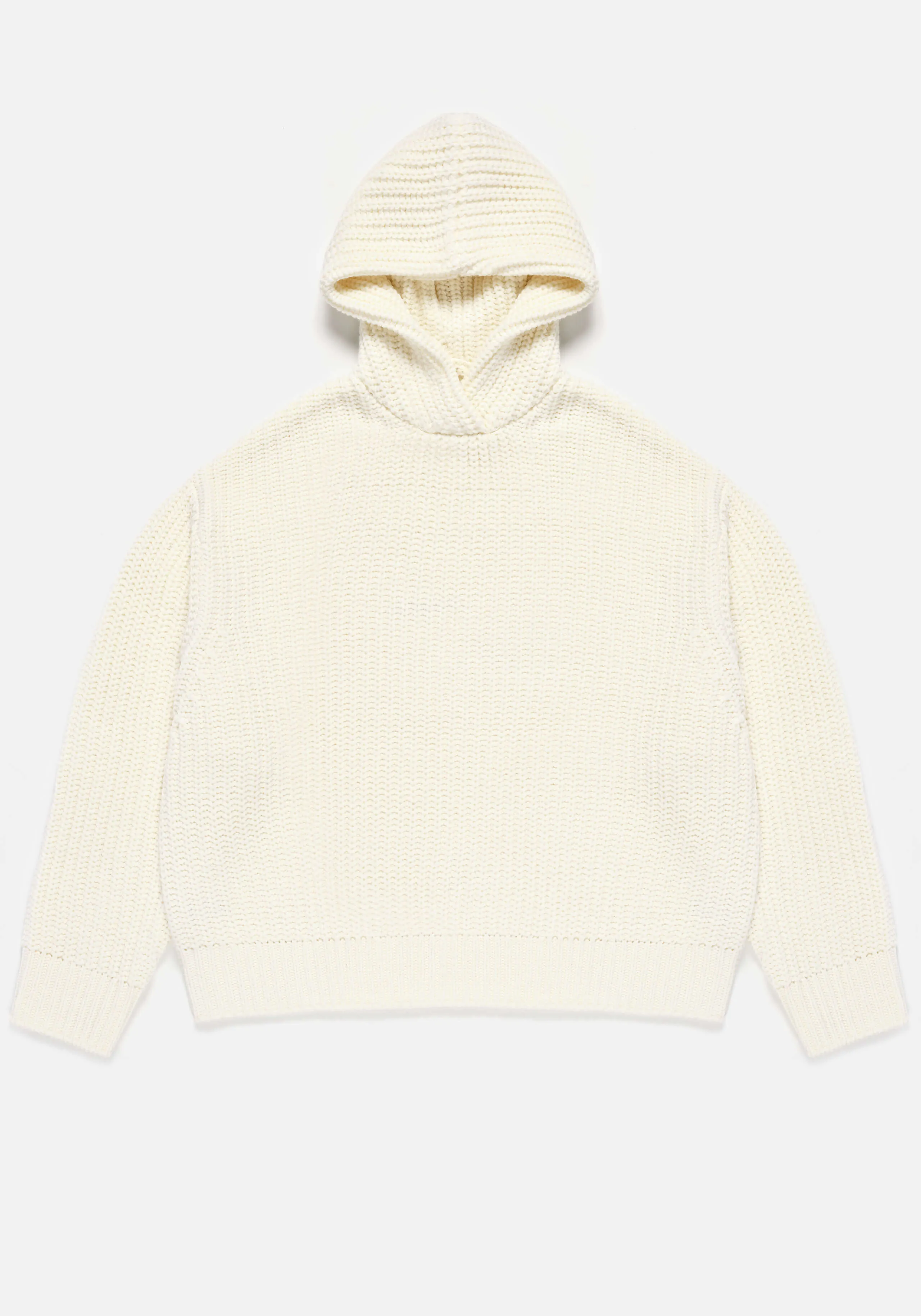 MKI CHUNKY RIB KNIT HOODY