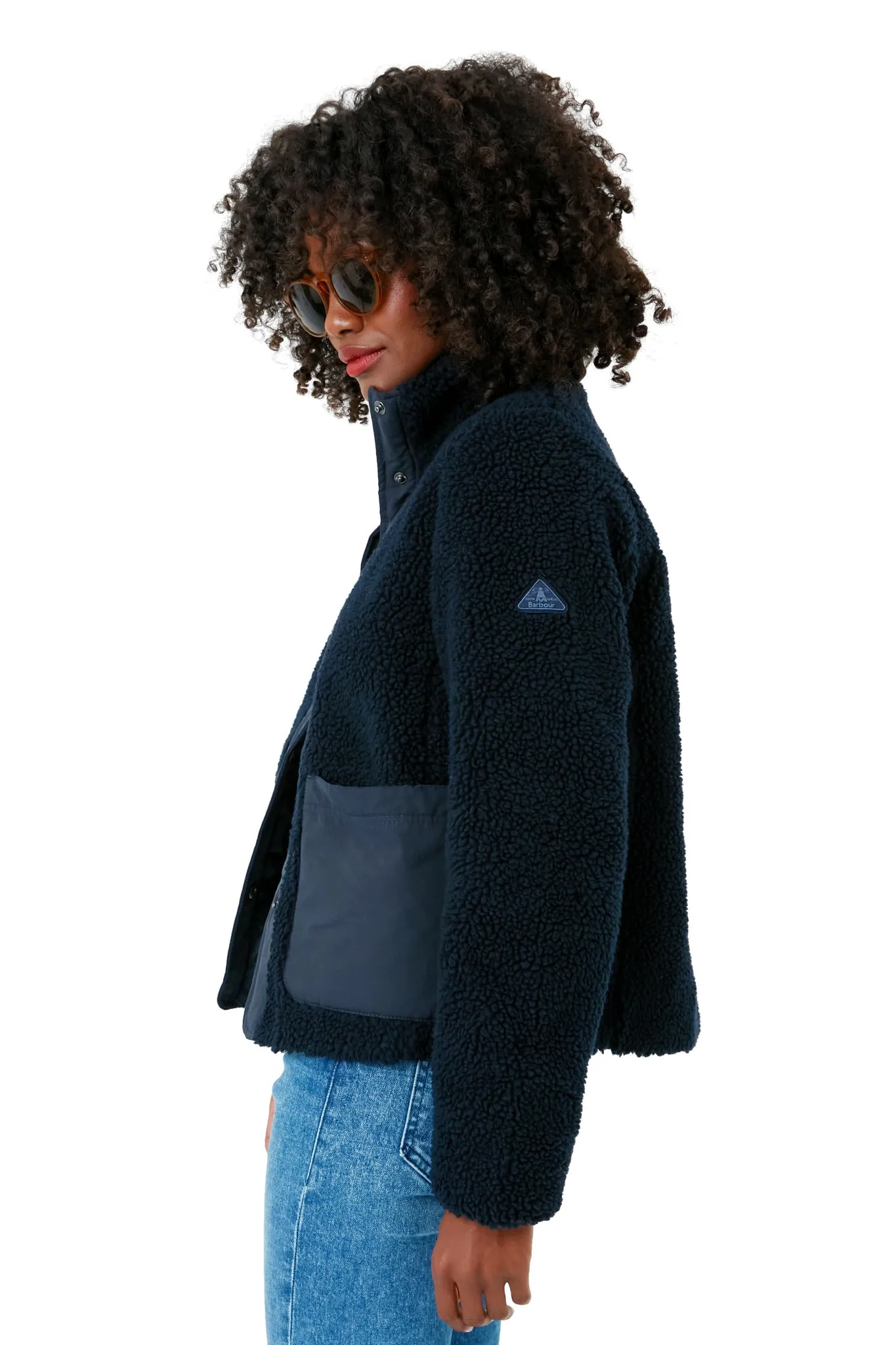 Navy Netley Fleece