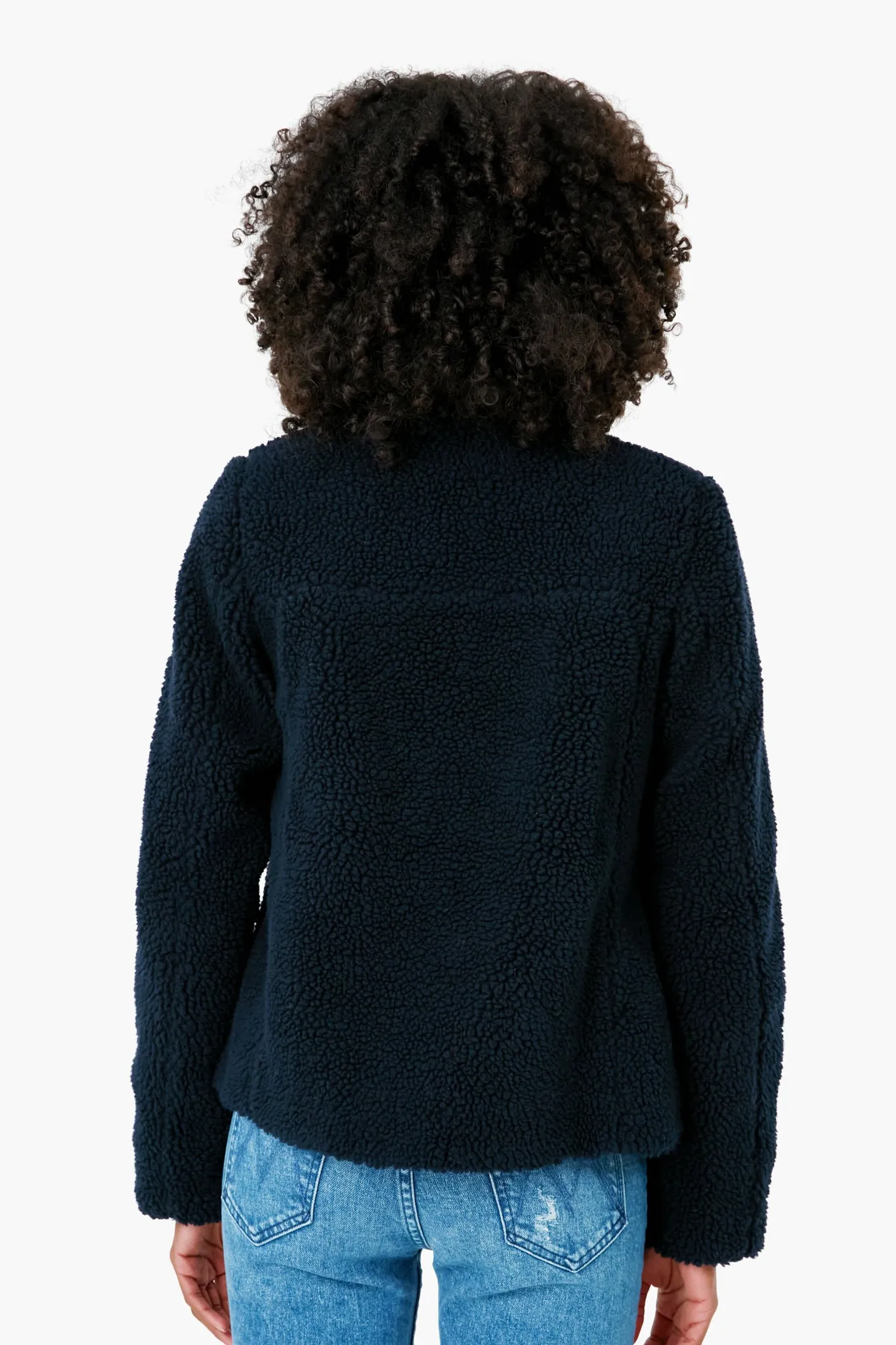 Navy Netley Fleece