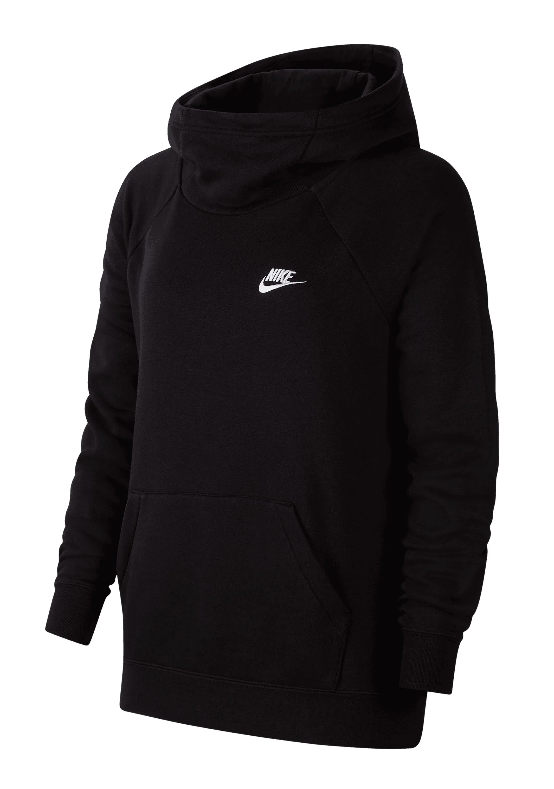 Nike Womens Sportswear Essential Fleece Funnel-Neck Hoodie <br> BV4116-010