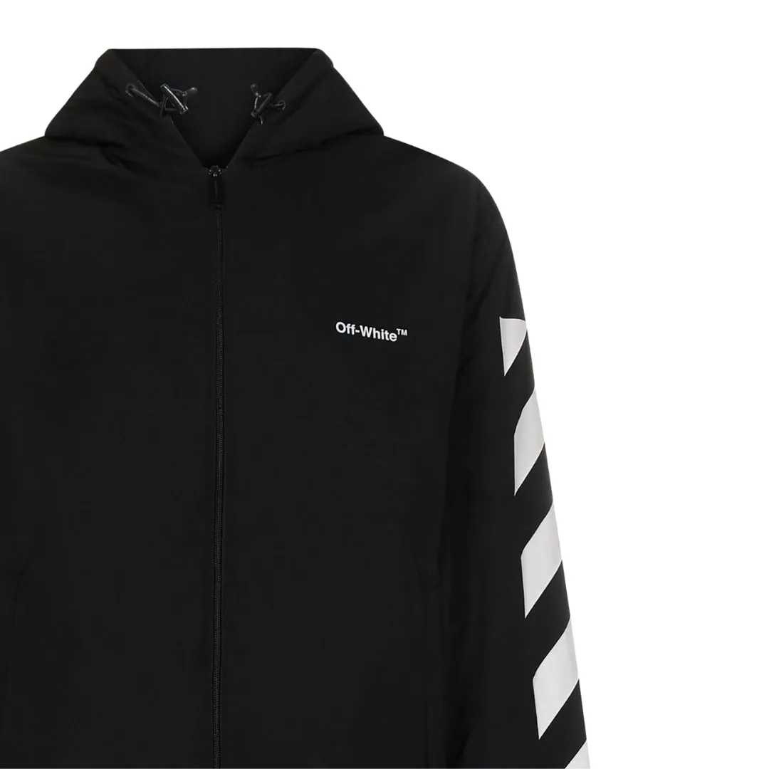 Off-White Diag Light Padded Puffer Black