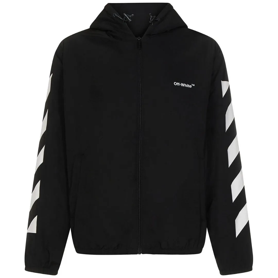 Off-White Diag Light Padded Puffer Black