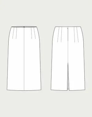 Pencil Skirt Sewing Pattern, The Assembly Line