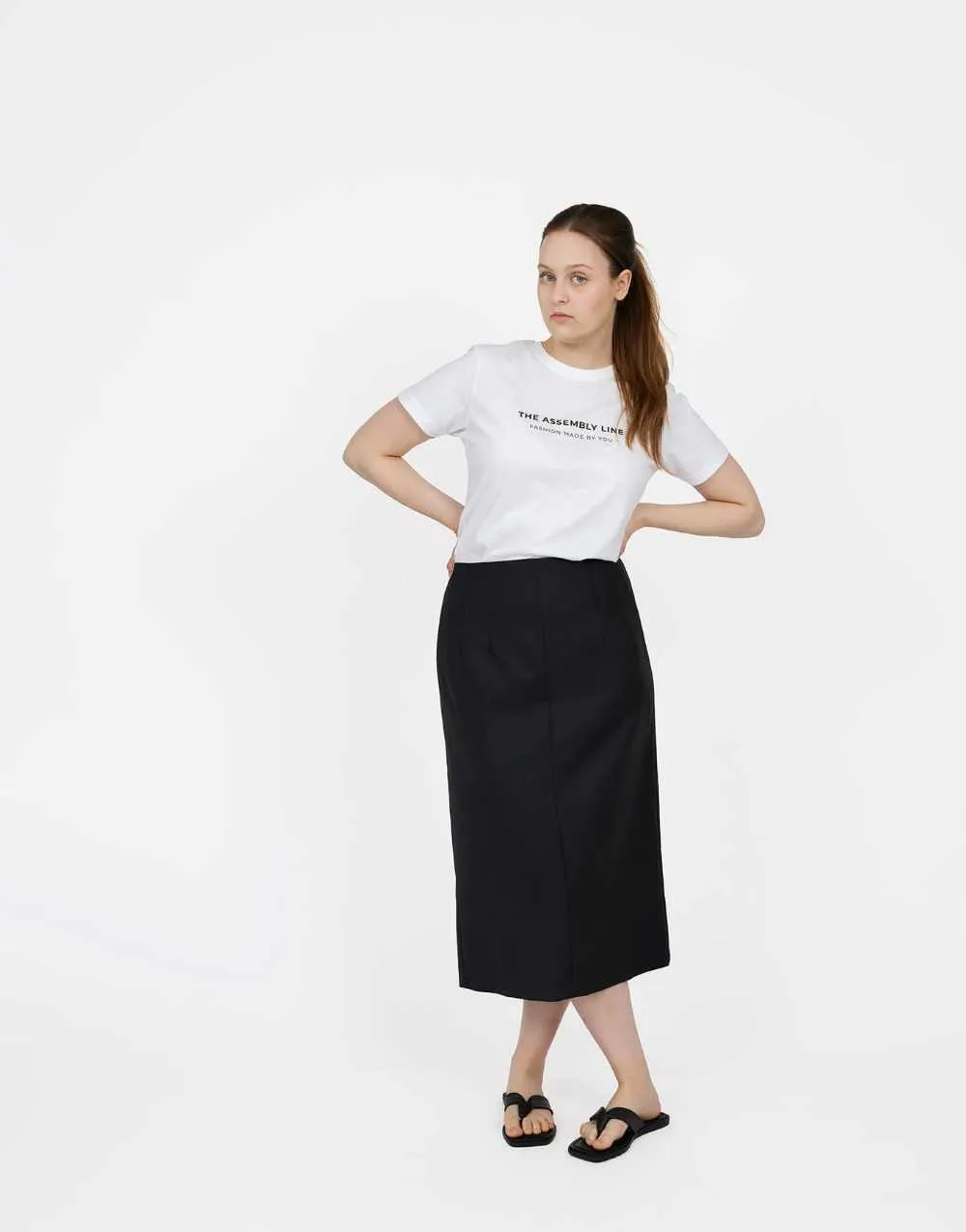 Pencil Skirt Sewing Pattern, The Assembly Line