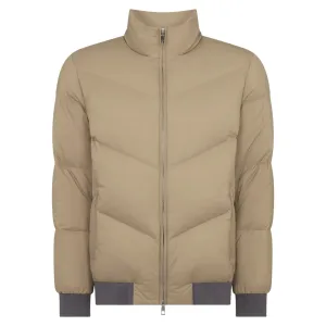 Ryker Taupe Padded Coat