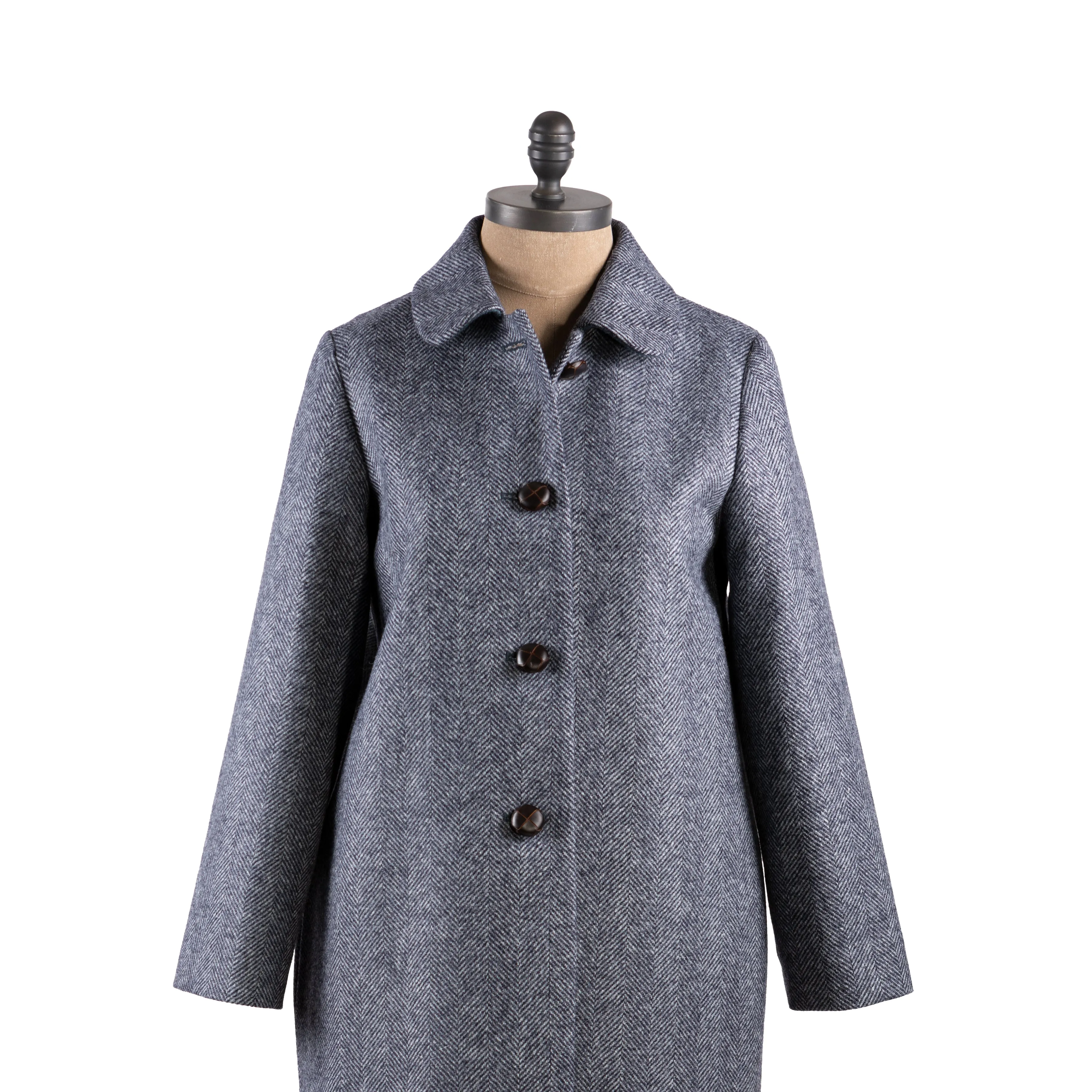 Tabitha Coat in Blue HB