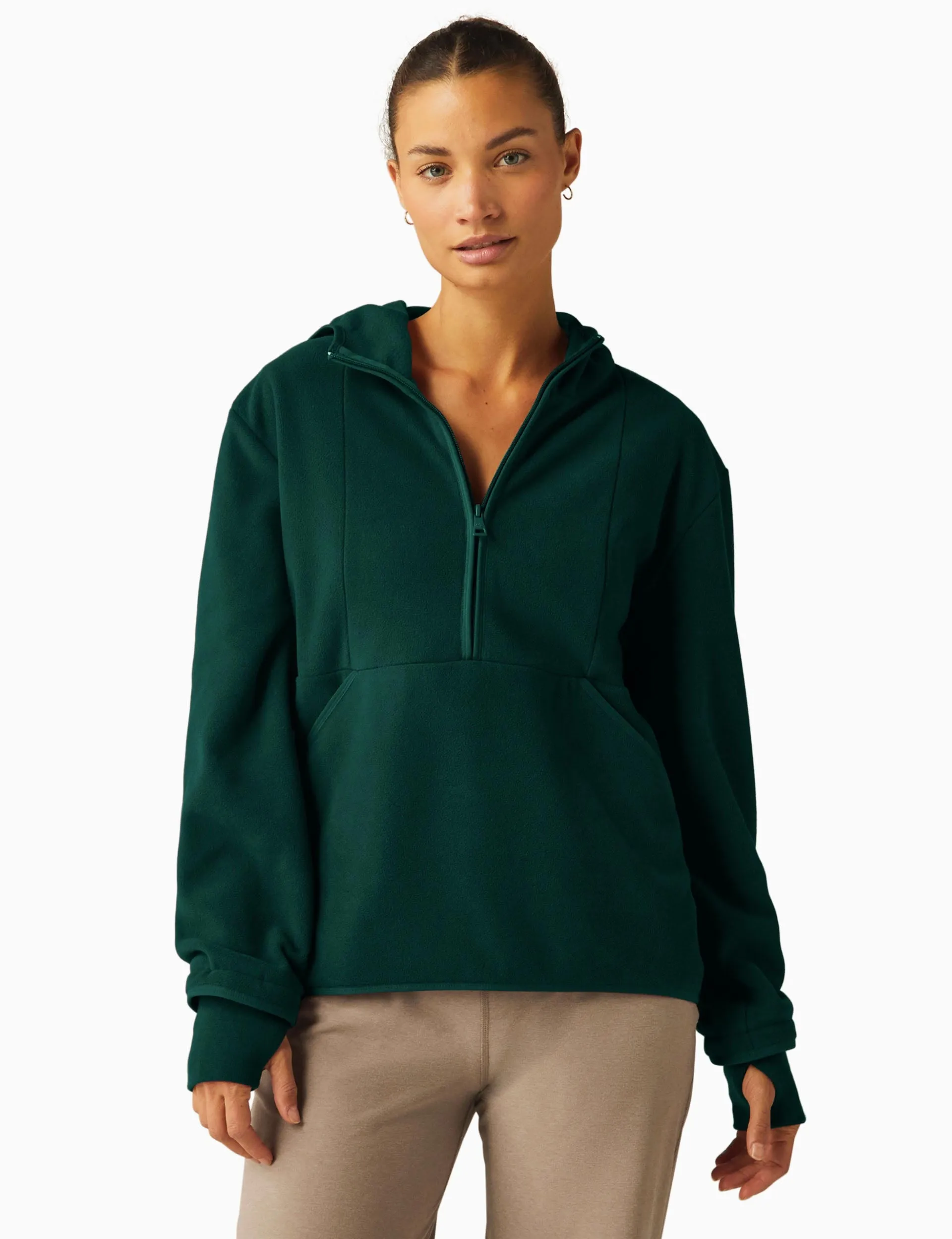 URBAN EXPLORER HALF ZIP PULLOVERDARK SPRUCE GREEN