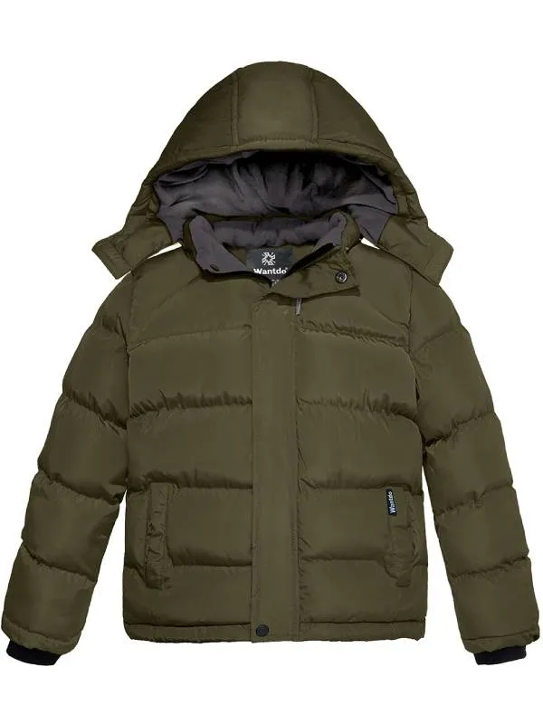 Wantdo Boys Padded Winter Coat